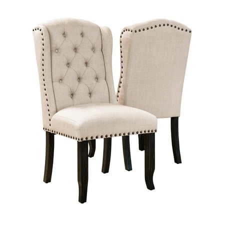 tufted wingback dining chair dining table furniture of america telara tufted wingback dining chair set 2 walmartcom tufted wingback dining chair dining table furniture of america telara tufted wingback dining chair set 2 walmartcom